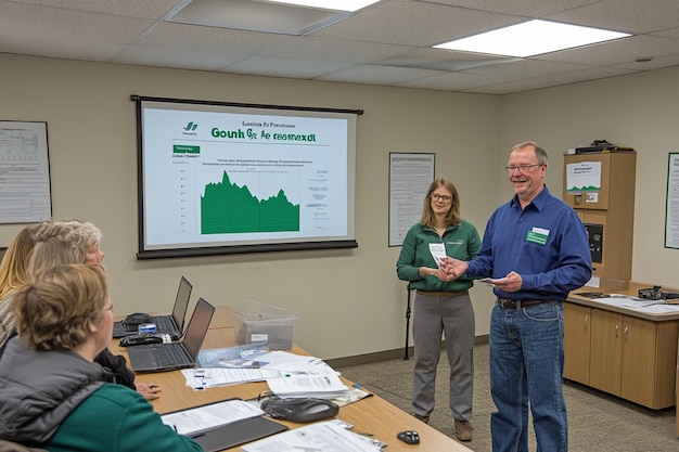 Business transition planning meeting